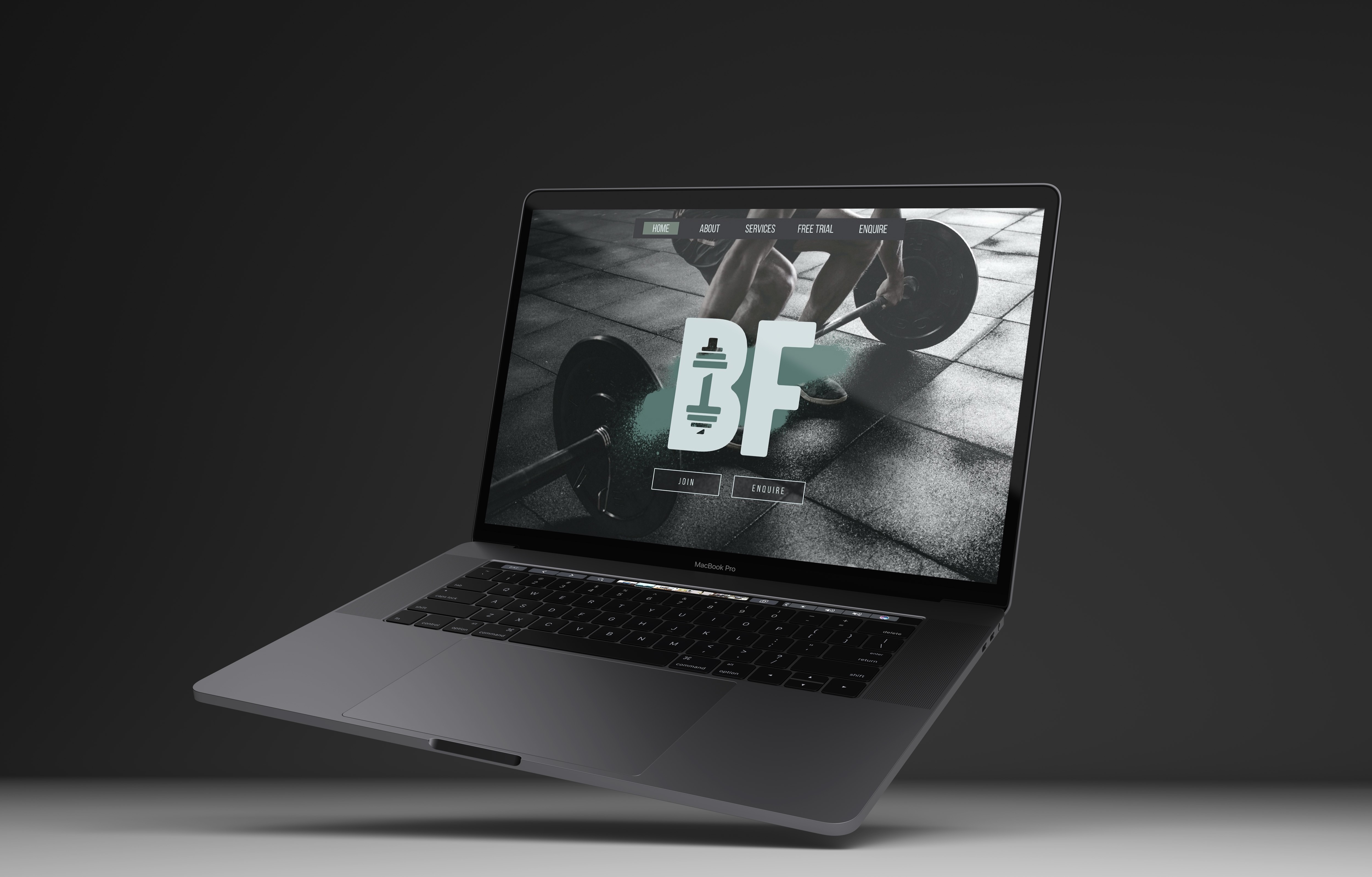 Baseline Laptop mockuo