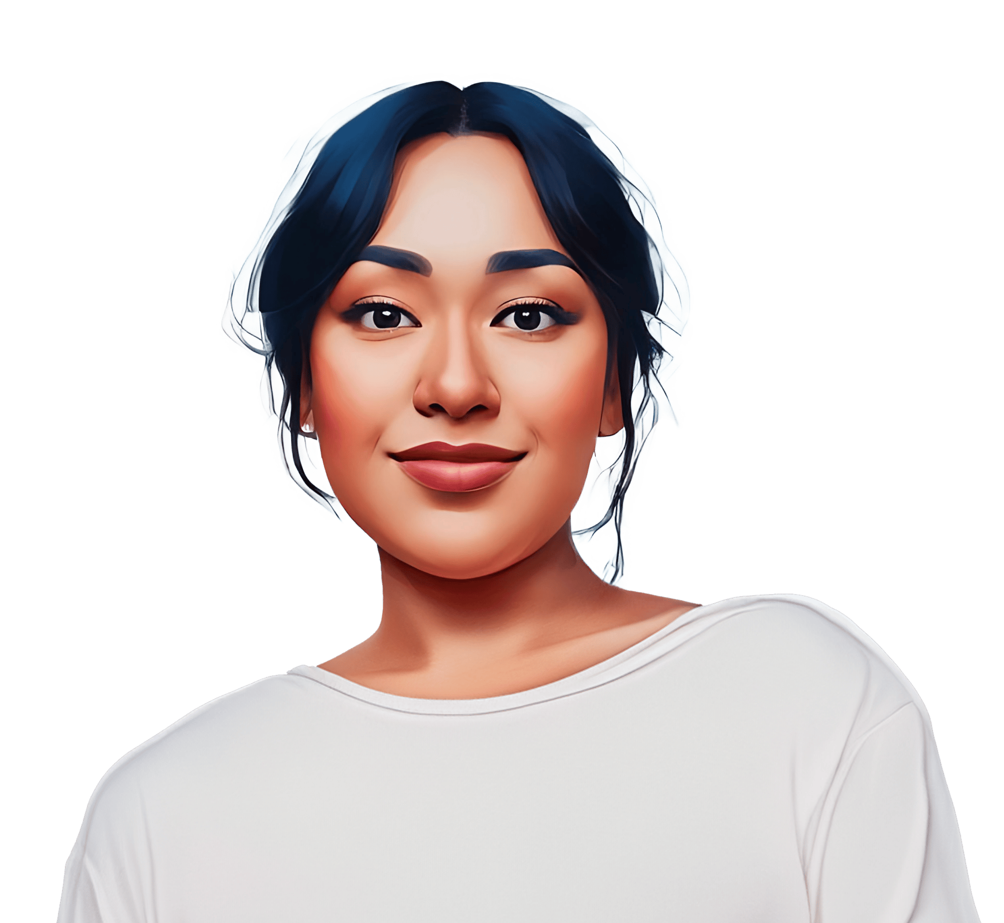 Sandra headshot illustration
